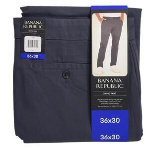 Banana Republic Navy Chino Pants